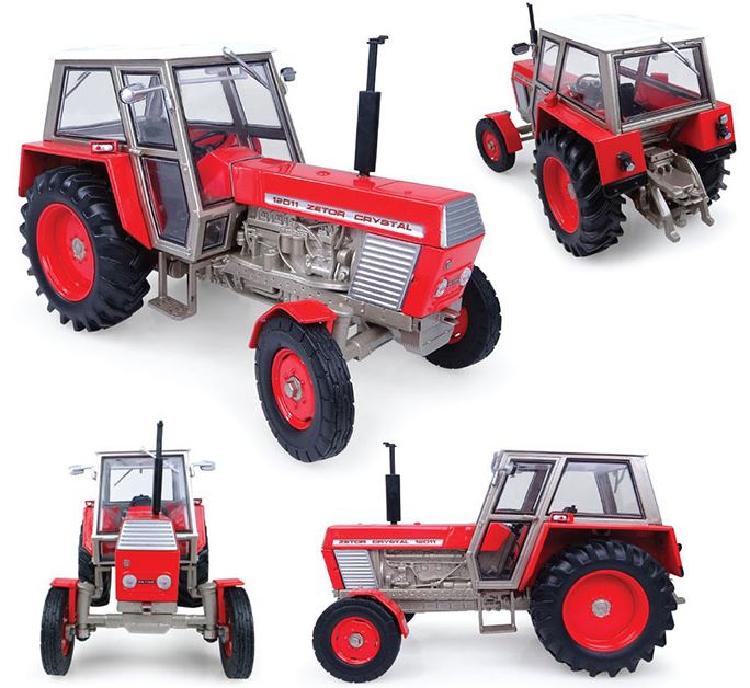 Zetor Crystal 12011 2wd - Rood/Goud